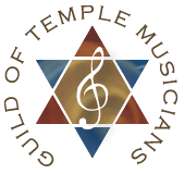 Guild of Temple Musicians around a star of David with a treble clef in the center